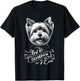 Best Grandpaw Ever Yorkshire Terrier Yorkie Dog Grandpa T-Shirt - T-Shirt | Black