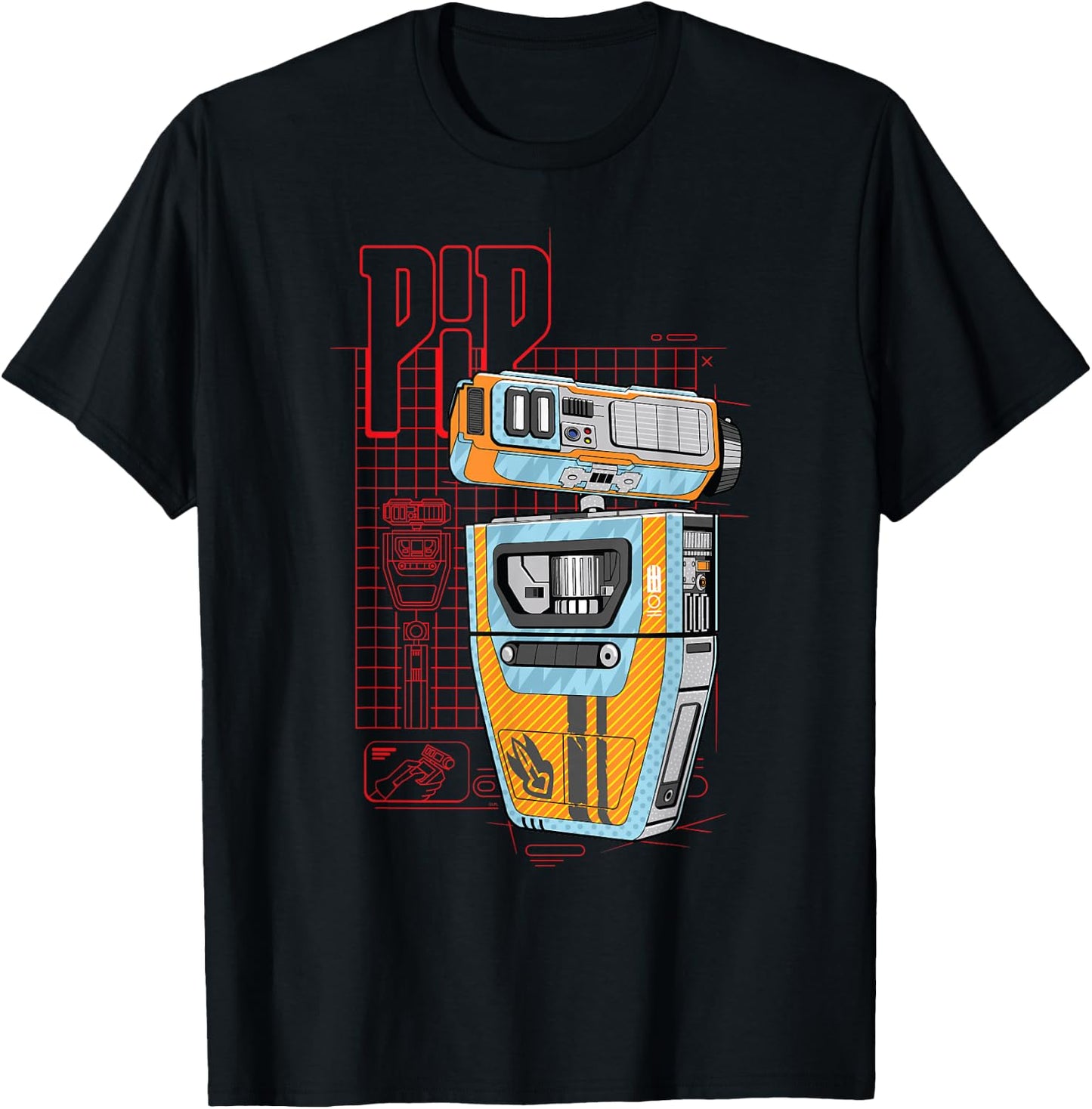 Star Wars The Acolyte Pip the PIP Repair Droid T-Shirt - T-Shirt | Black