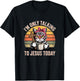I'm only Talking to Jesus Today cat T-Shirt - T-Shirt | Black