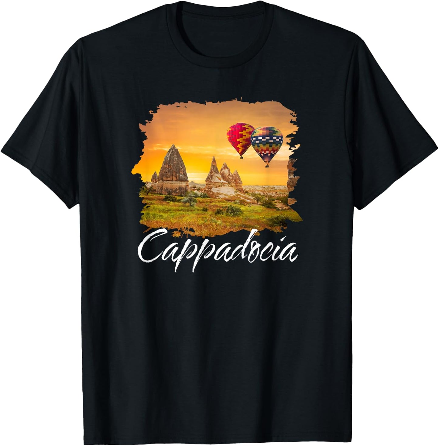 Turquie Cappadoce Souvenir/Cappadoce T-Shirt - T-Shirt | Black