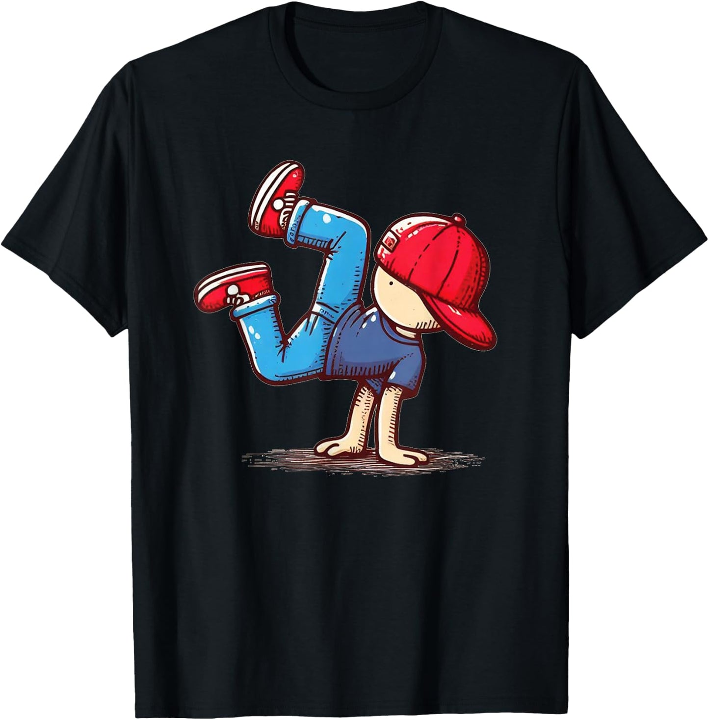 Kleiner Breakdancer T-Shirt - T-Shirt | Black