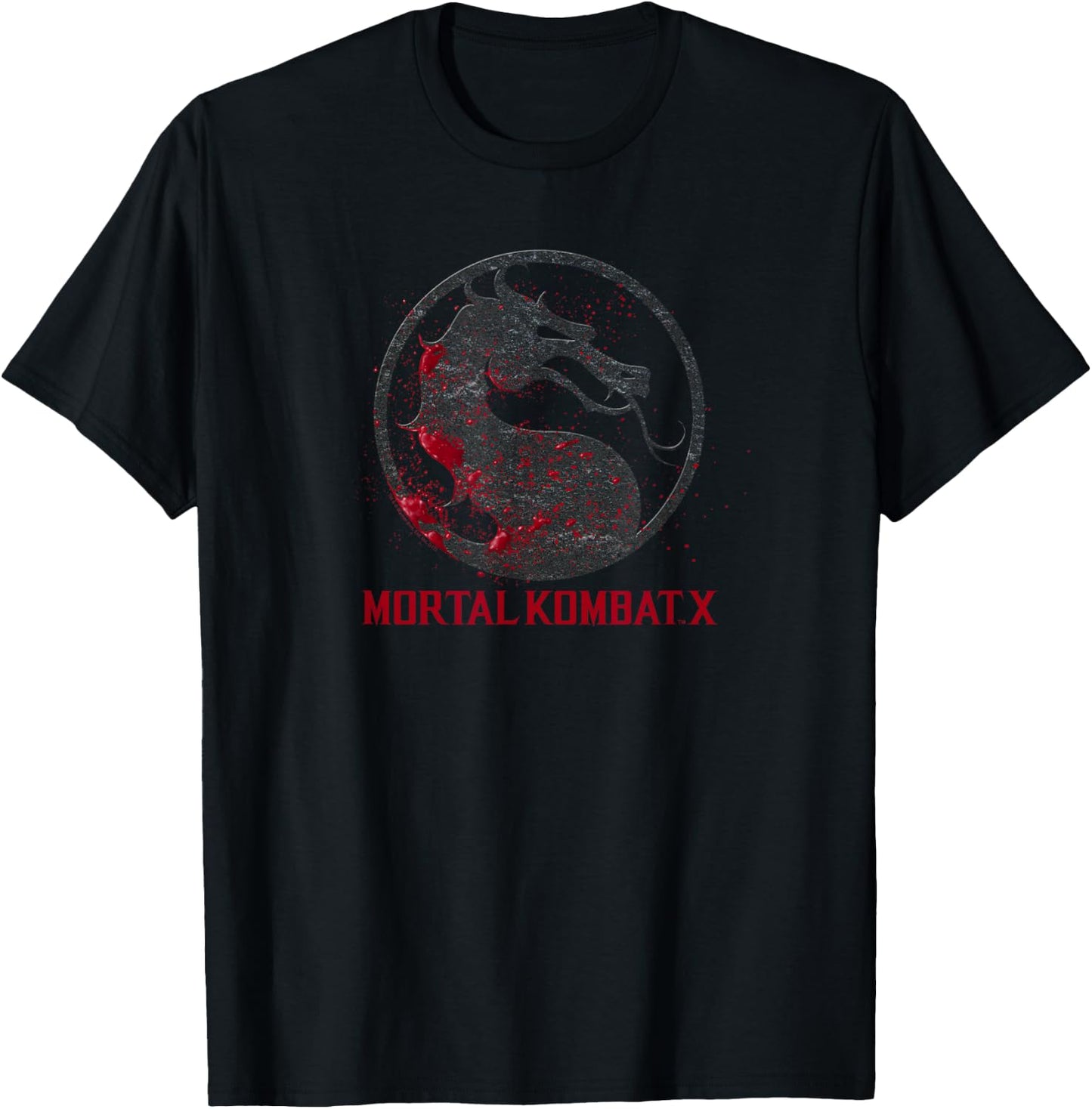 Mortal Kombat X Bloody Seal T-Shirt - T-Shirt | Black