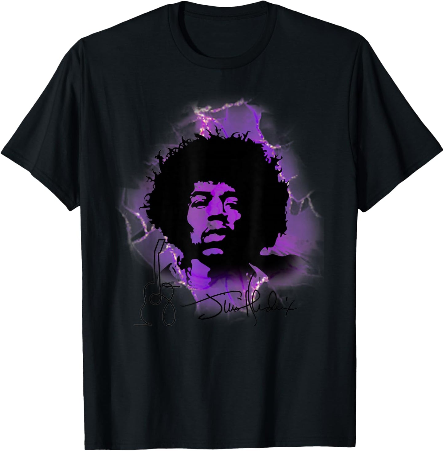 Jimi Hendrix_001 T-Shirt - T-Shirt | Black