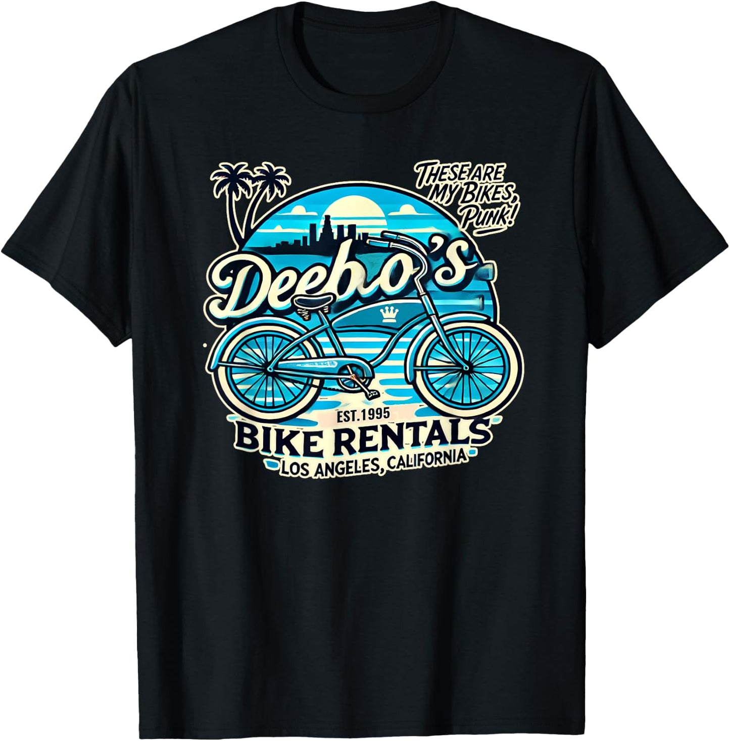 Deebo's Bike Rentals Los Angeles 1995 Magasin de vélos T-Shirt - T-Shirt | Black
