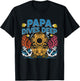 Scuba Diving Grandpa Deep Sea Papa Vintage Dive Badge Ocean T-Shirt - T-Shirt | Black