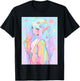 Anime Girl Pastel Kawaii Waifu Elves Girl T-Shirt - T-Shirt | Black