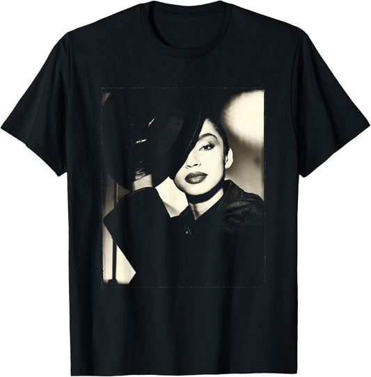 Chris Duffy Photography Sänger Sade 1985 , black T-Shirt - T-Shirt | Black
