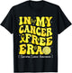 In My Cancer Free Era Dalmatian Dots Sarcoma Cancer T-Shirt - T-Shirt | Black