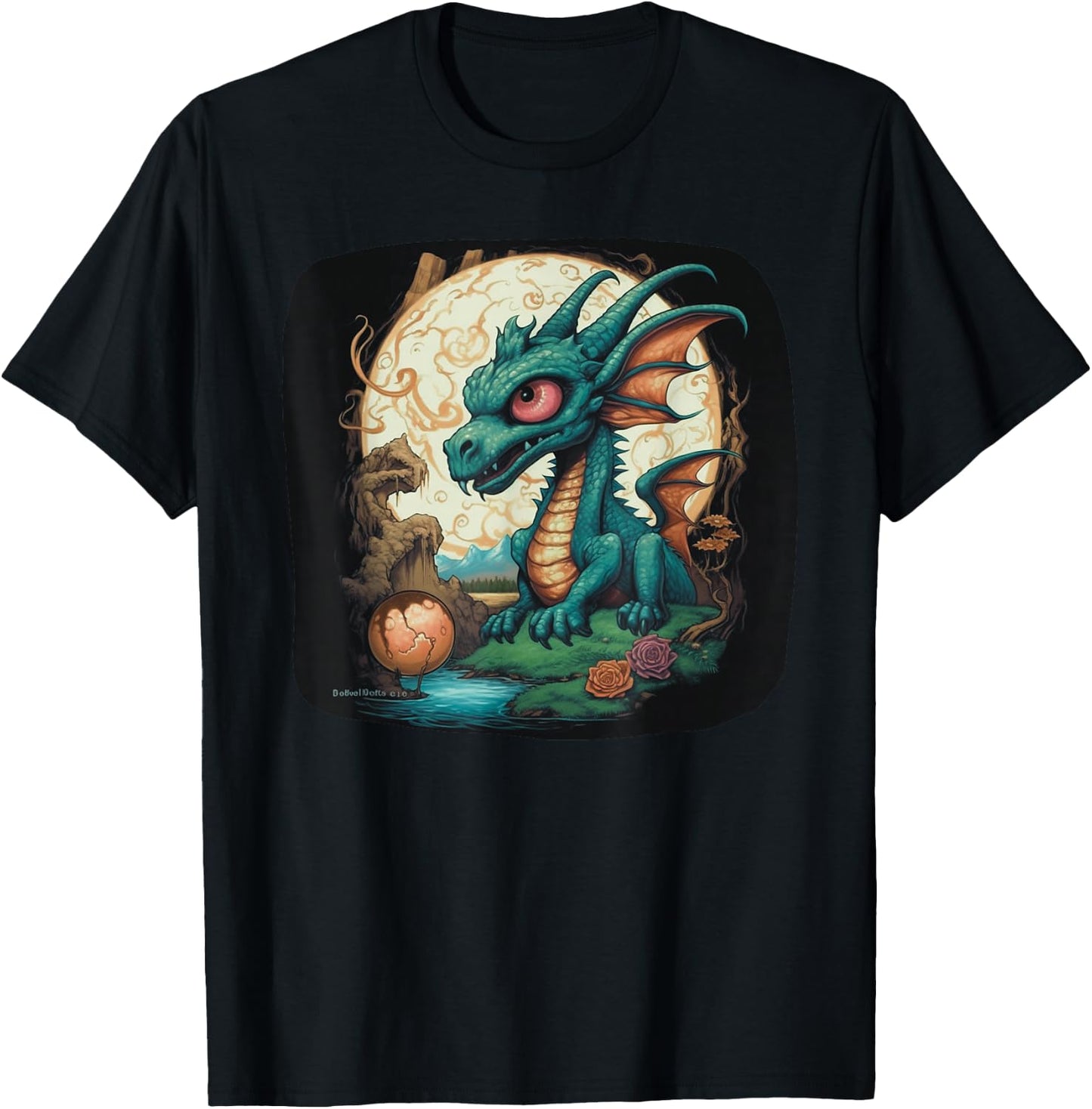 Spyro Adventure Dragon Gamer Dragon T Fantasy Pop Art T T-Shirt - T-Shirt | Black