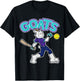 GOATS Softball T-Shirt - T-Shirt | Black
