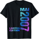 Mai 2007 Junge Mädchen 19. Geburtstag Limited Edition 19 T-Shirt - T-Shirt | Black