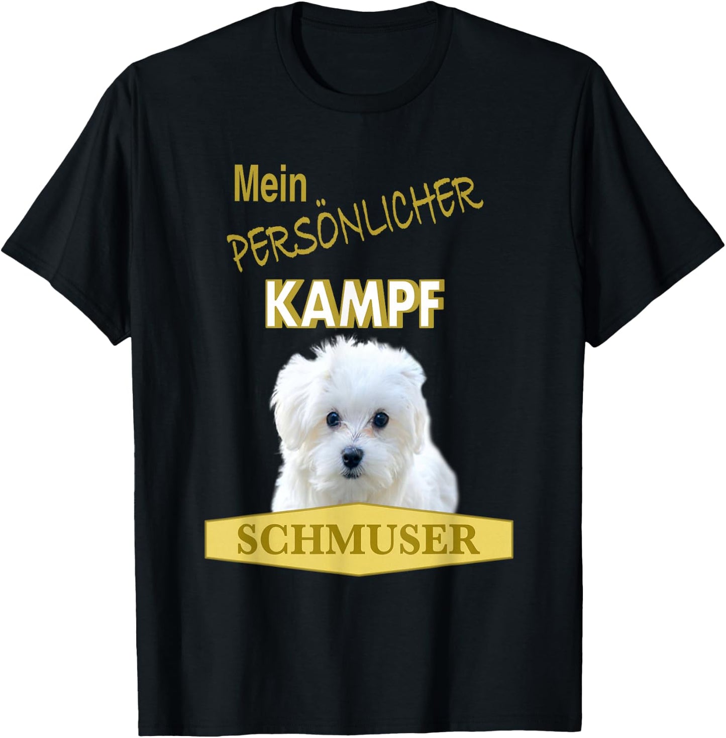 Malteser- – Malteser-Hund – Malteser T-Shirt - T-Shirt | Black