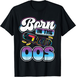 Born In The 00s | 2000 T-Shirt - T-Shirt | Black