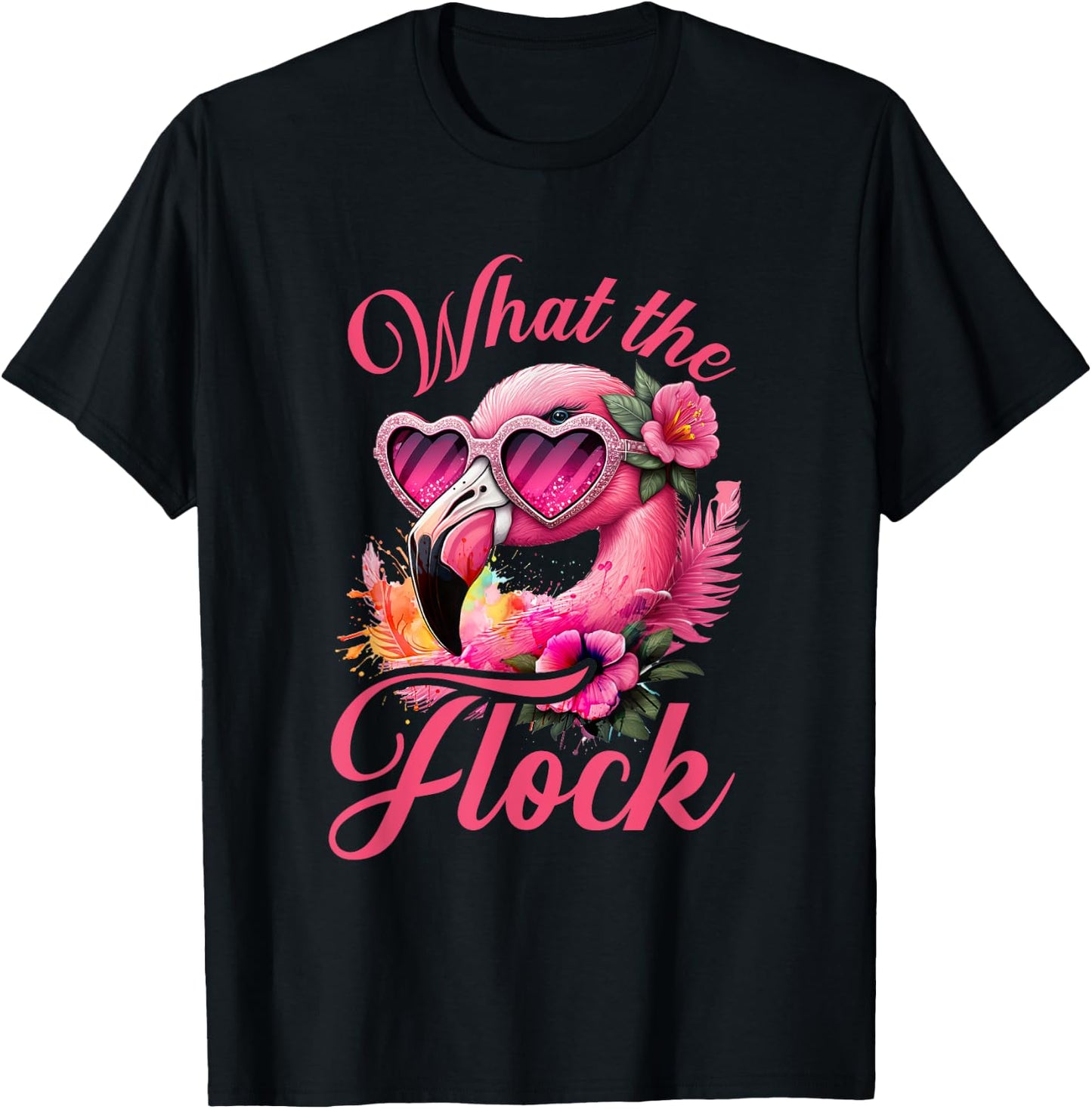 What the Flock T-Shirt - T-Shirt | Black
