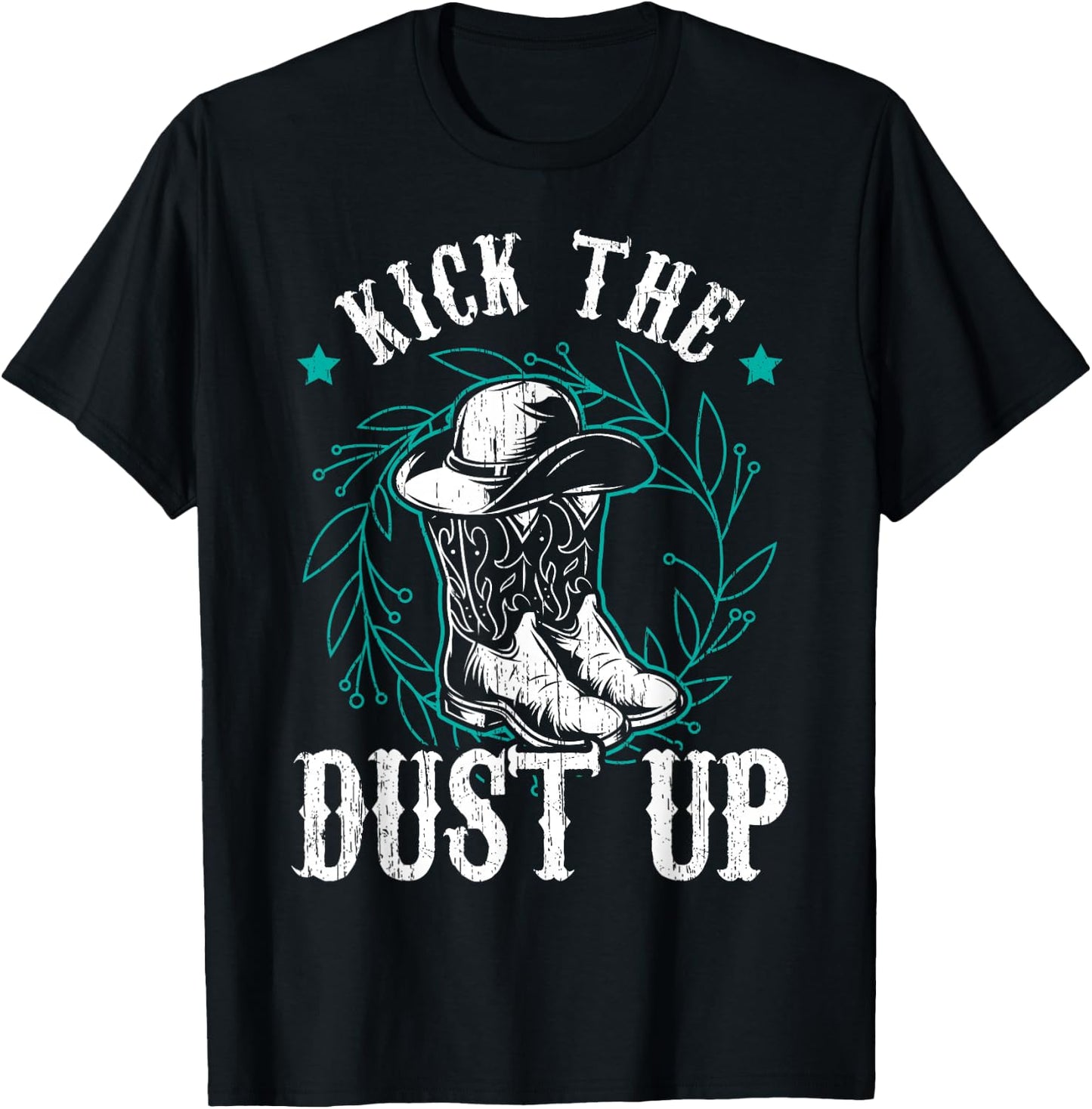 Kick The Dust Up T-Shirt - T-Shirt | Black