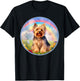 Yorkie Rainbow Bridge Cute Yorkshire Terrier Memorial T-Shirt - T-Shirt | Black