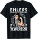 EDS Awareness Warrior Zebra Gift Ehlers Danlos Syndrome T-Shirt - T-Shirt | Black