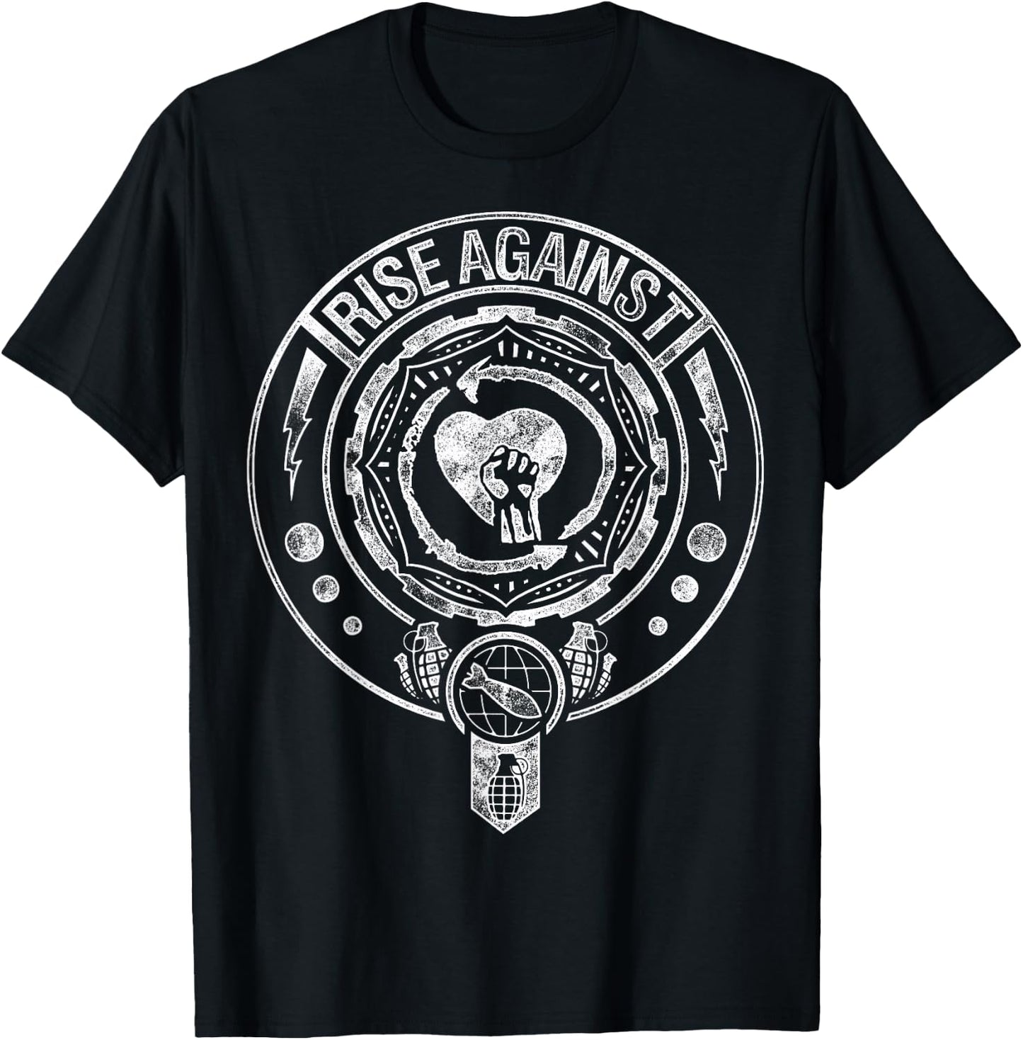 Rise Against - Bombs Away - Official Product, Black, S T-Shirt - T-Shirt | Black