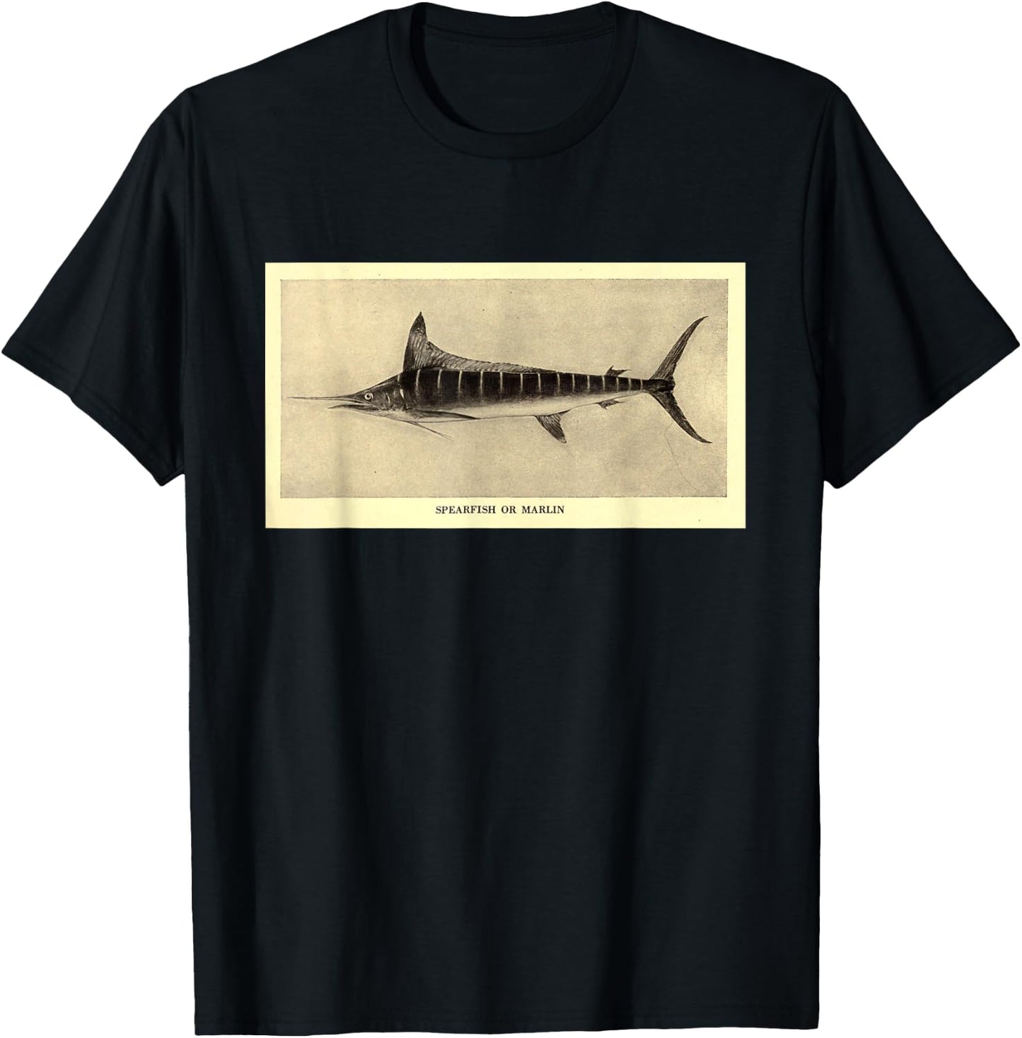 Atlantic Blue Marlin T Shirt T-Shirt - T-Shirt | Black