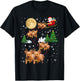 Goldendoodle Dog Tree Christmas Sweater Xmas Pet Dogs Gifts Women Kids T-Shirt - T-Shirt | Black