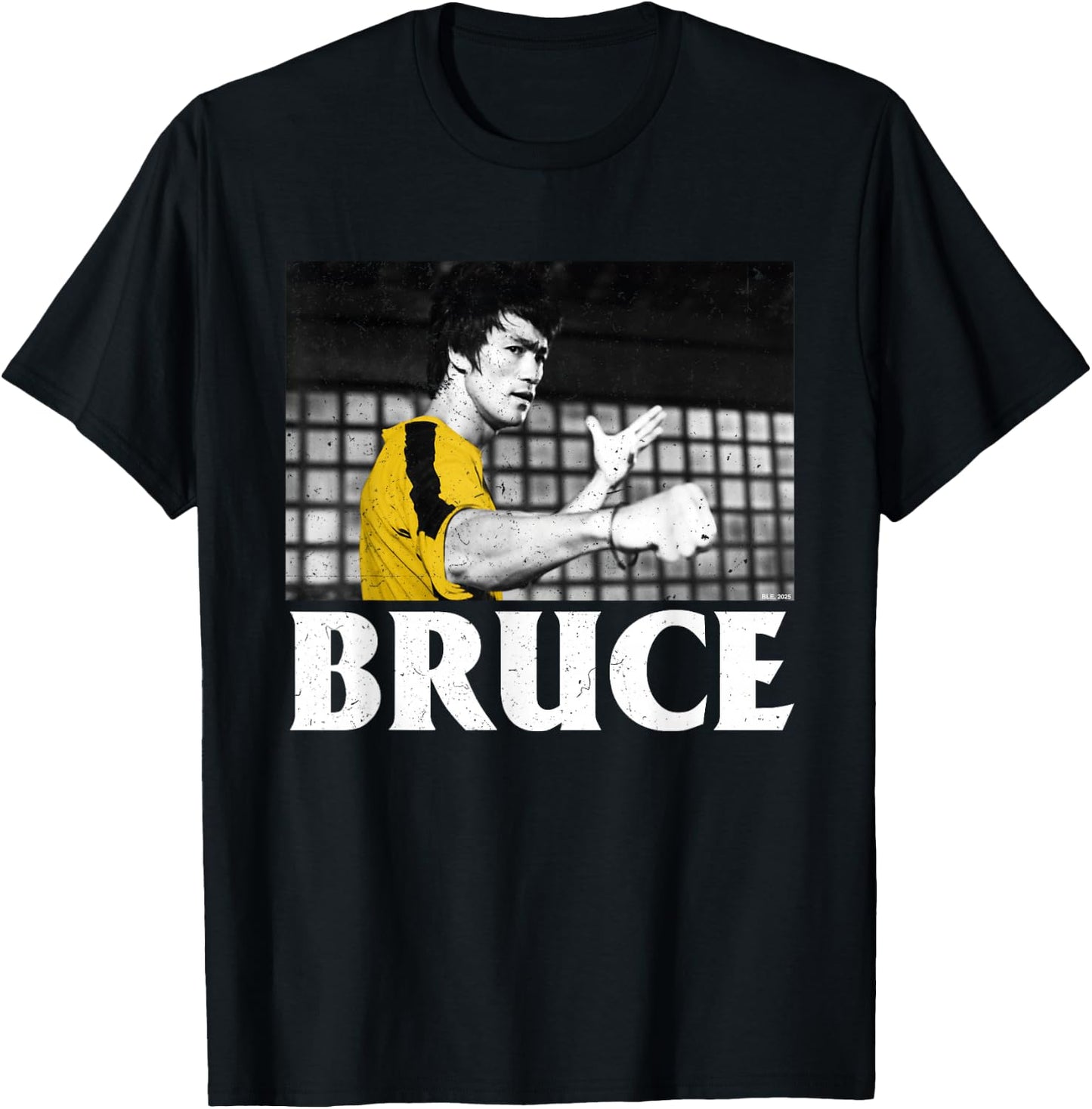 Bruce Lee Game Of Death Closed Fist T-Shirt - T-Shirt | Black