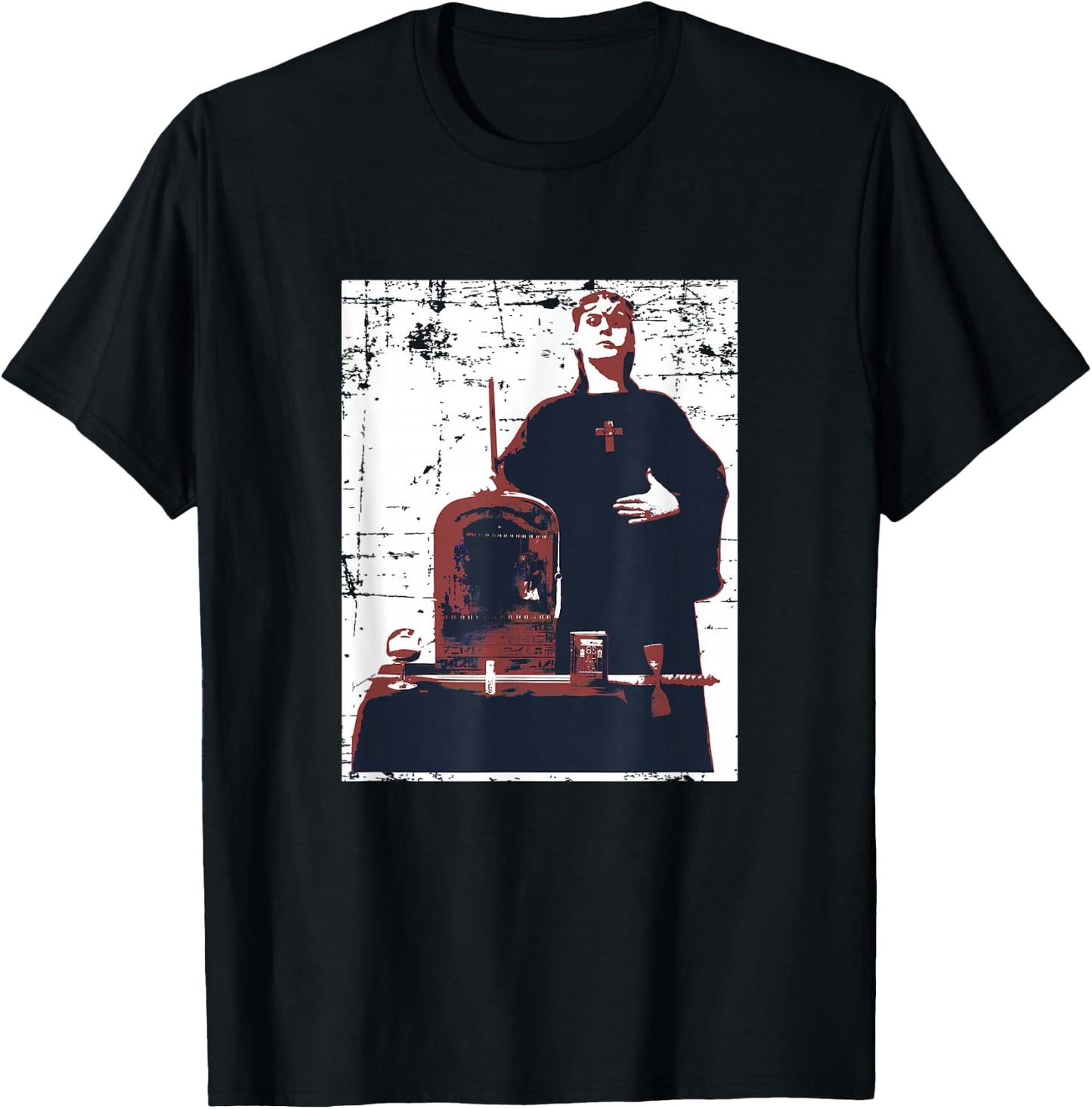Crowley The Magus Thelema Magician Ceremonial Magick T-Shirt - T-Shirt | Black
