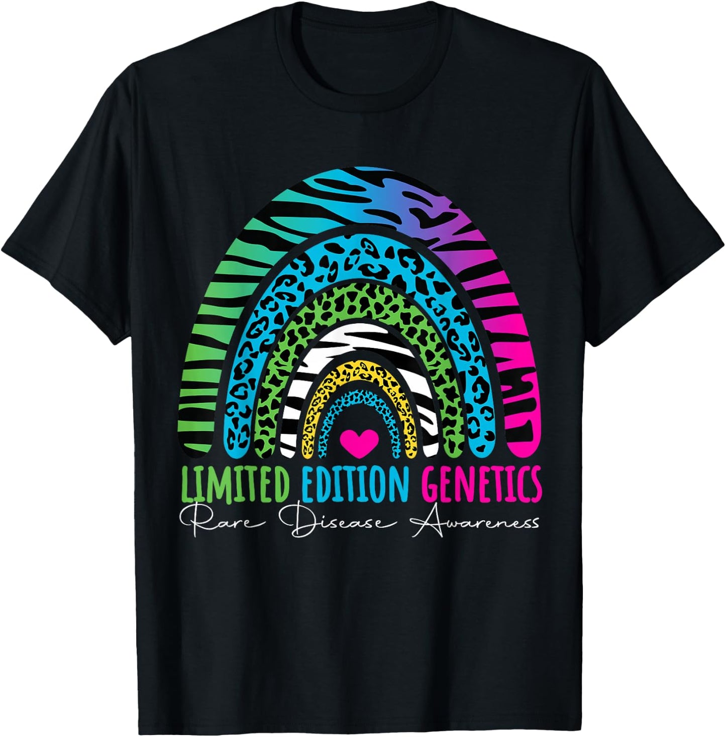 Limited Edition Genetics Rare Disease Awareness 2025 T-Shirt - T-Shirt | Black