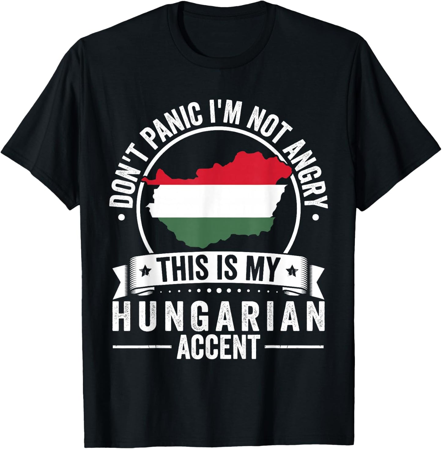 Hungarian Roots Funny Hungary Heritage Apparel Men Women T-Shirt - T-Shirt | Black