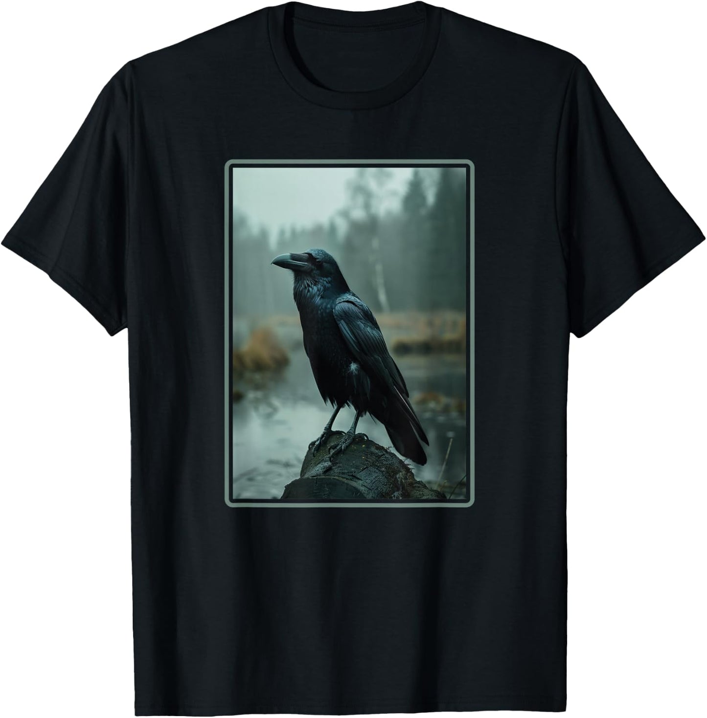 Crows Crow T-Shirt - T-Shirt | Black