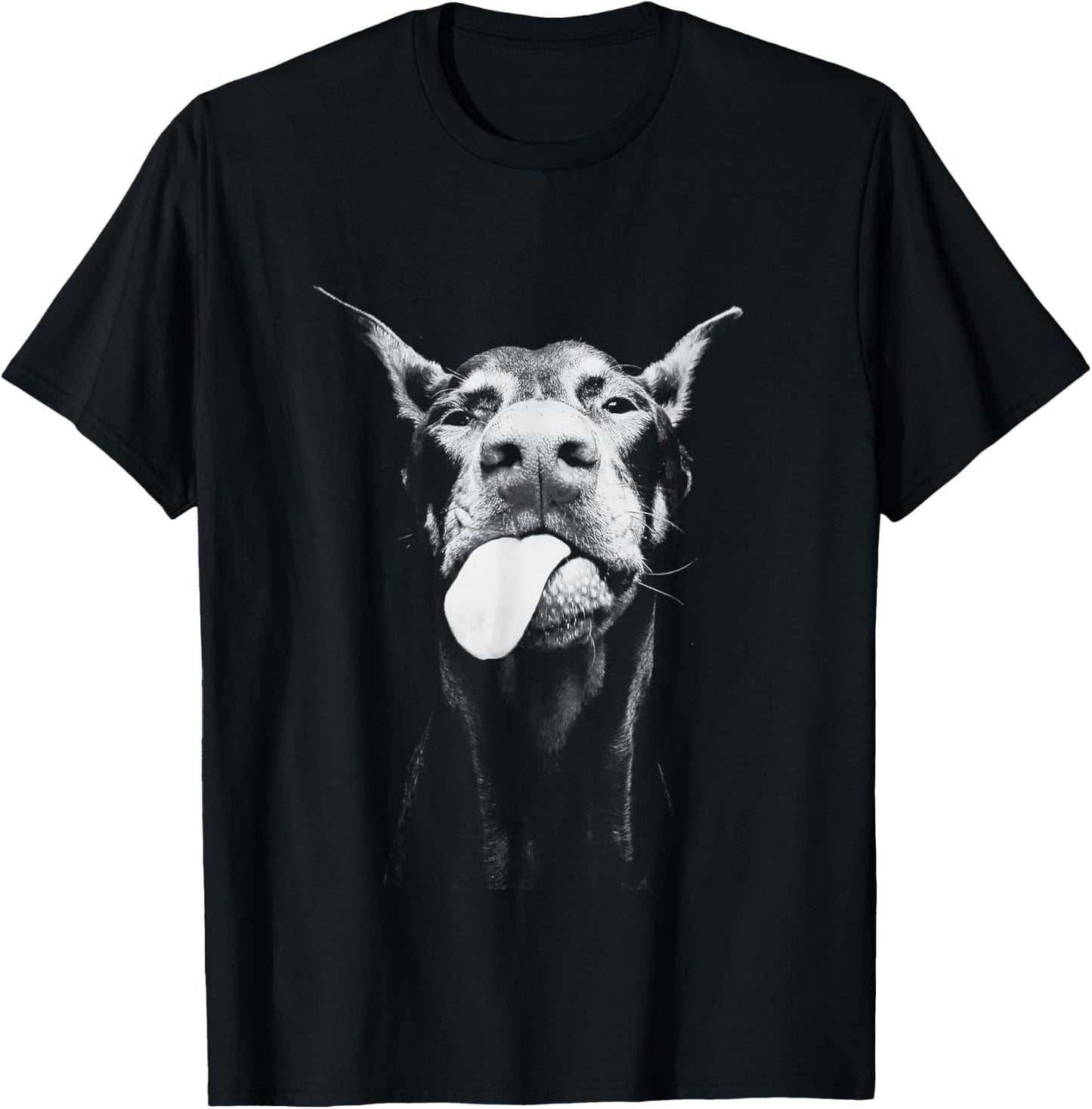 Cooler Dobermann T-Shirt - T-Shirt | Black