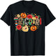 Tricotri With Candies, Happy Halloween, Spooky Vibes T-Shirt - T-Shirt | Black