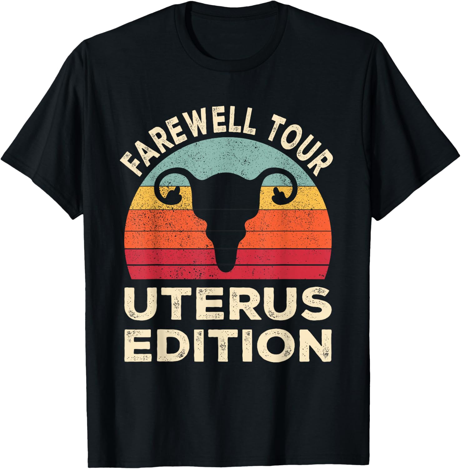 Hysterectomy Recovery Uterus Laparoscopic Hysterectomy T-Shirt - T-Shirt | Black