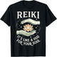 Reiki It's Like A Hug for Your Soul T-Shirt - T-Shirt | Black