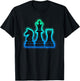 Chess Figures Chess Game Children's Men's Boys Chess , black, S T-Shirt - T-Shirt | Black