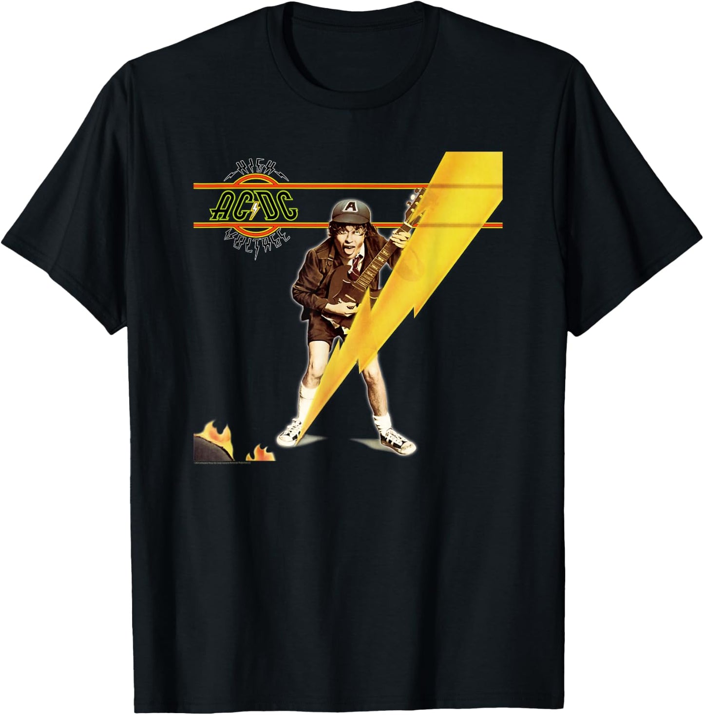 AC/DC High Voltage Albumcover T-Shirt - T-Shirt | Black
