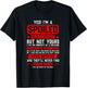 Yes I'm A Spoiled Grandson Of A Freaking Awesome Grandma T-Shirt - T-Shirt | Black