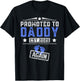 Promoted To Daddy Again 2026 Father's Day T-Shirt - T-Shirt | Black