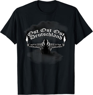 East Germany Pyrotechnics Pyro Bengalo , blue T-Shirt - T-Shirt | Black