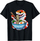 Corn Snake Kawaii, Cute Ramen Corn Snake, Funny Reptile Love T-Shirt - T-Shirt | Black