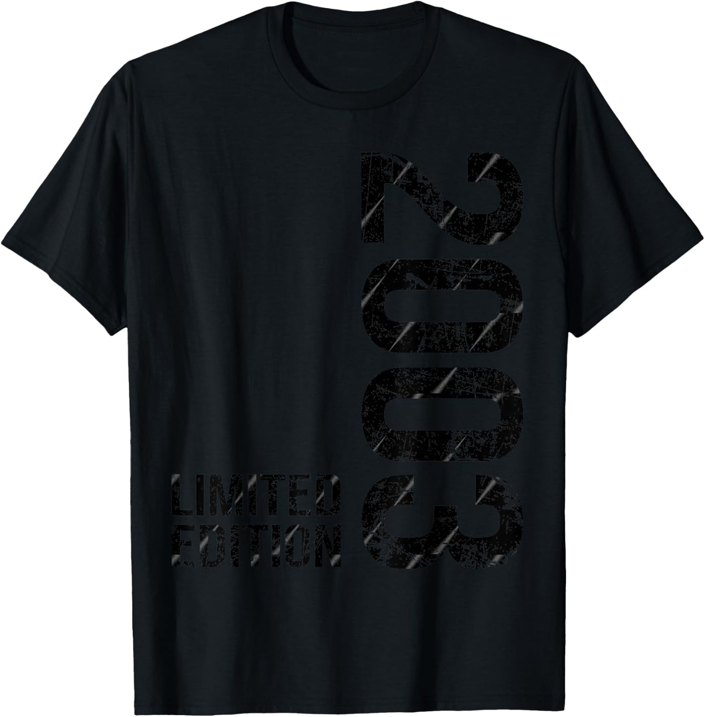 23 Years Birthday Man Woman Vintage 2003 T-Shirt - T-Shirt | Black