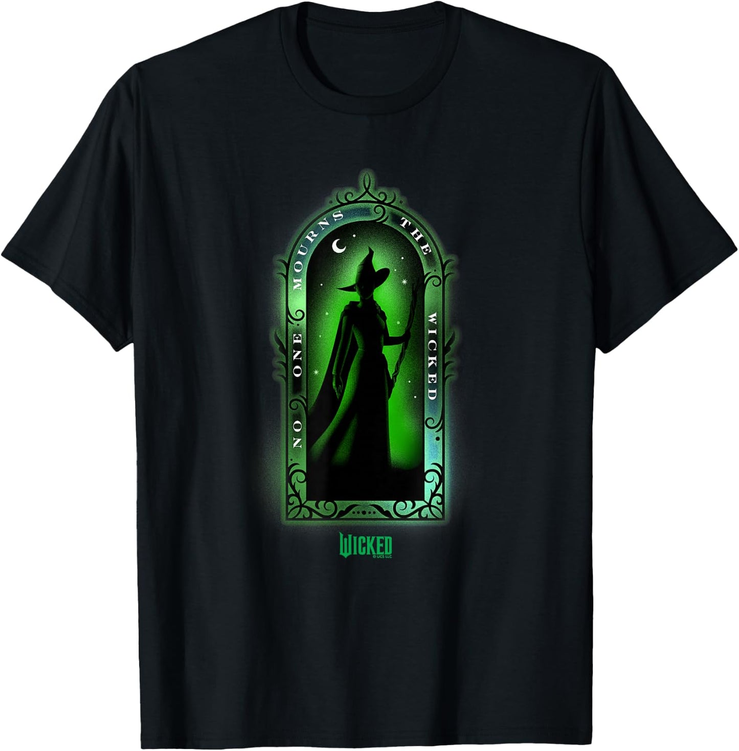Wicked Elphaba No One Mourns The Wicked , Black, S T-Shirt - T-Shirt | Black