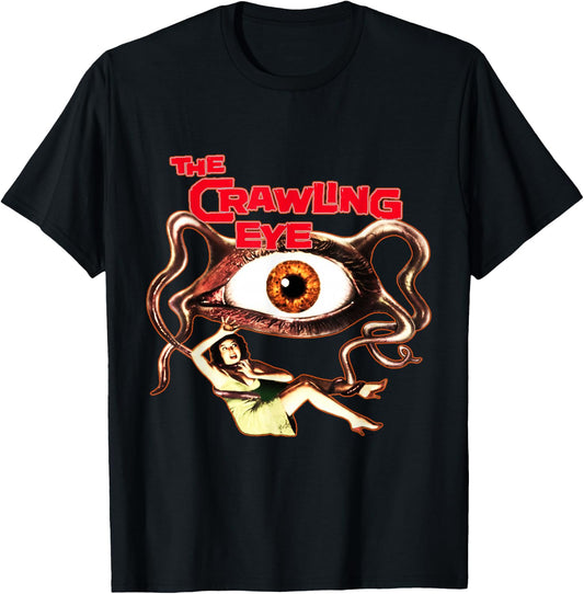 Vintage Horror The Crawling Eye T-Shirt - T-Shirt | Black
