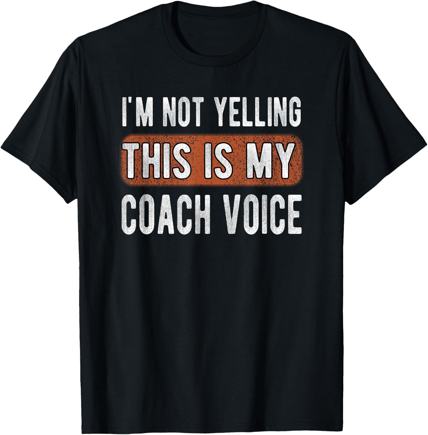 This Is My Coach Voice Coaching T-Shirt - T-Shirt | Black