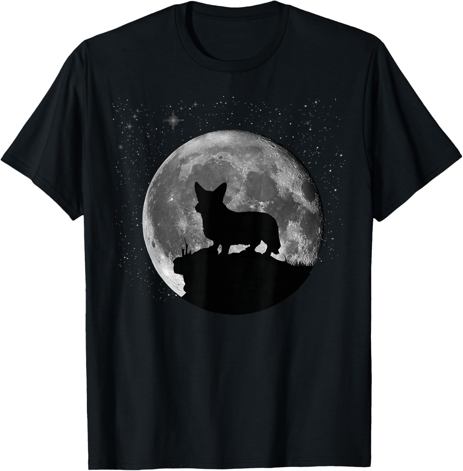 Welsh Corgi Pembroke Welsh Corgi Cardigan -Adults, Kids Black T-Shirt - T-Shirt | Black