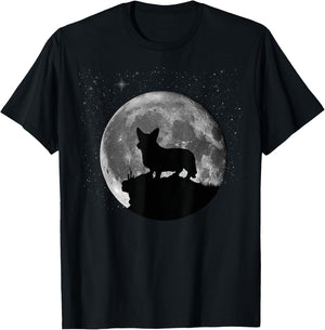Welsh Corgi Pembroke Welsh Corgi Cardigan -Adults, Kids Black T-Shirt - T-Shirt | Black