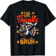 Boys Thanksgiving Bruh Give Thanks Bro T-Shirt - T-Shirt | Black
