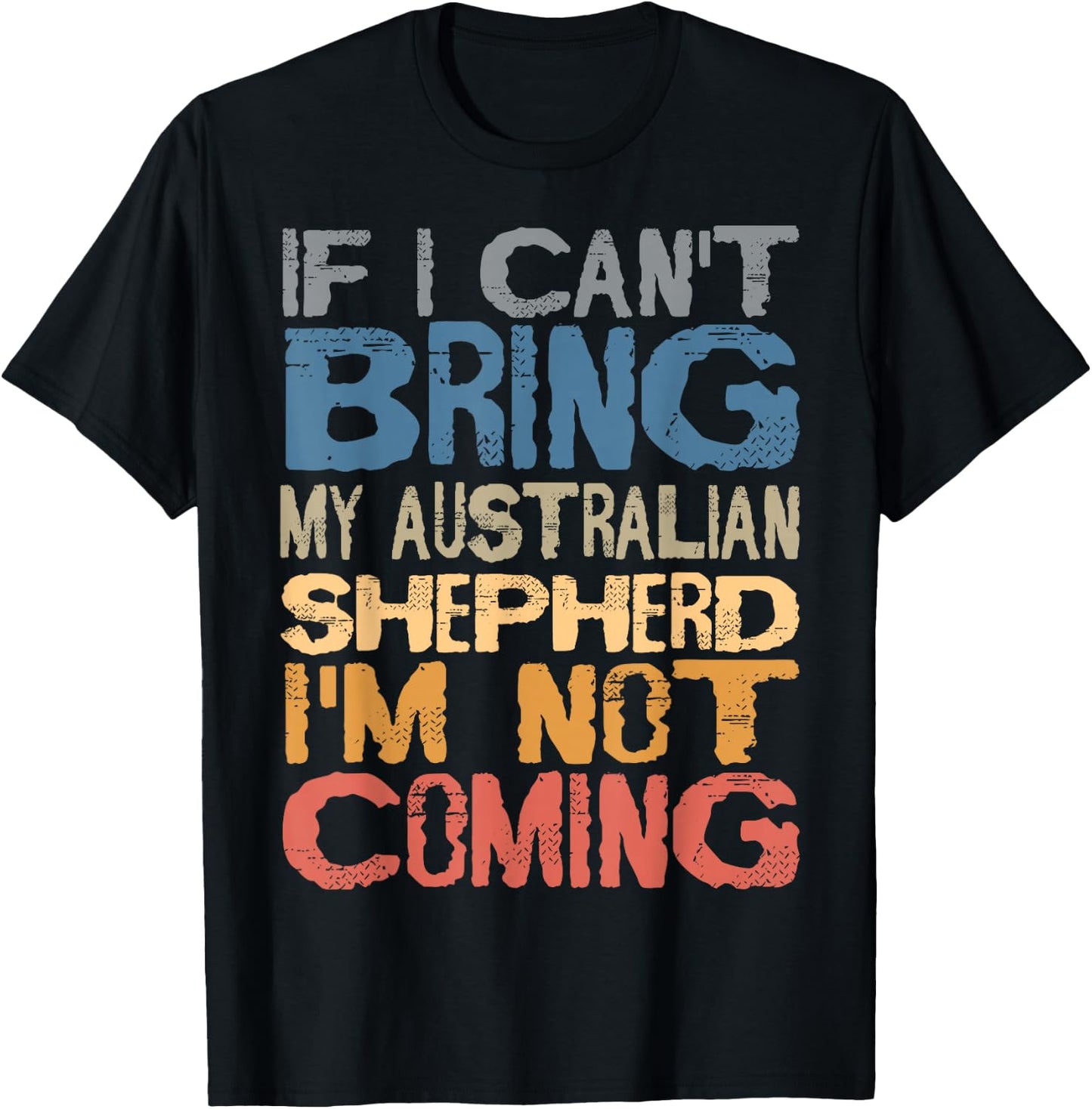 Australian Shepherd Aussie American Herding Dog Breed Women Girls Kids T-Shirt - T-Shirt | Black