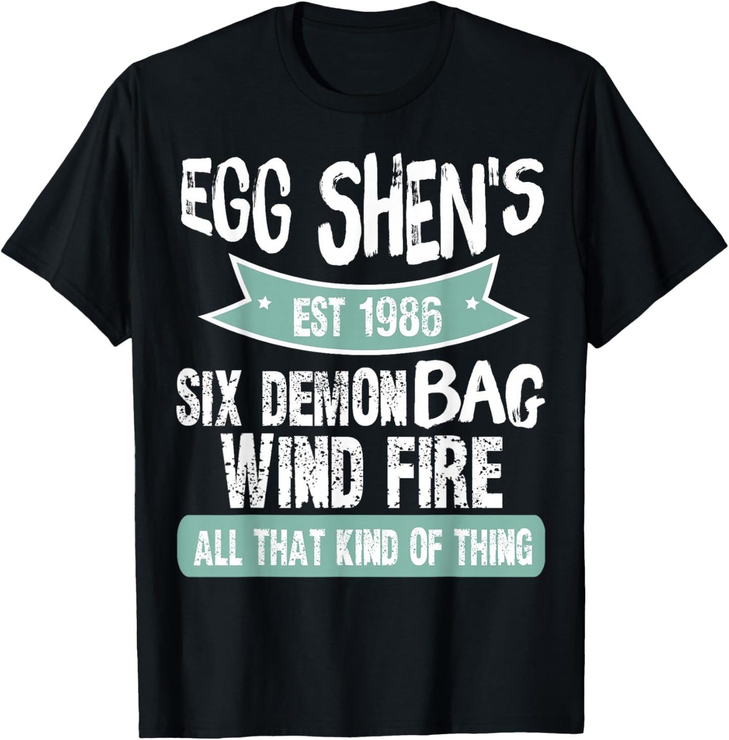 Six Demon Bag Big Trouble In Little China T-Shirt - T-Shirt | Black