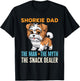 Shorkie Dad Funny Dog Owner Lover Pet Humor Father's Day T-Shirt - T-Shirt | Black
