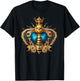 Queen Bee Crown Women Men Girls Honey Hive Bee Keeper Bee T-Shirt - T-Shirt | Black